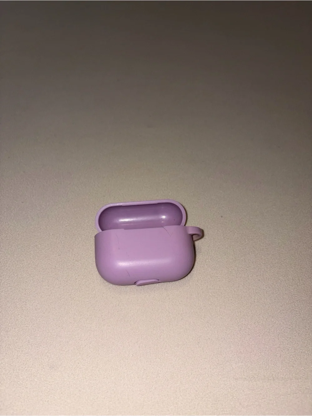 Protective Purple Silicone Case for Wireless Earbuds Charging Case